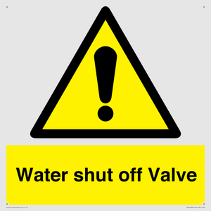 Water shut off Valve